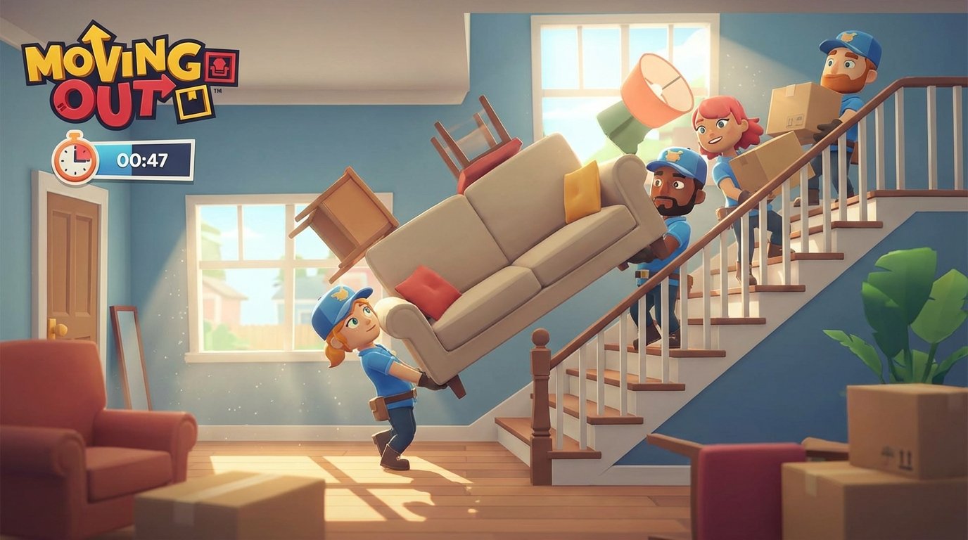 Moving Out game screenshot