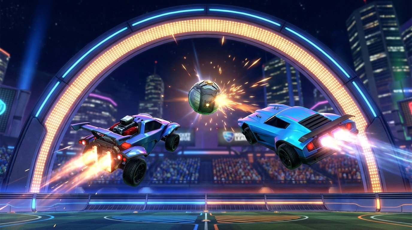 Rocket League game screenshot
