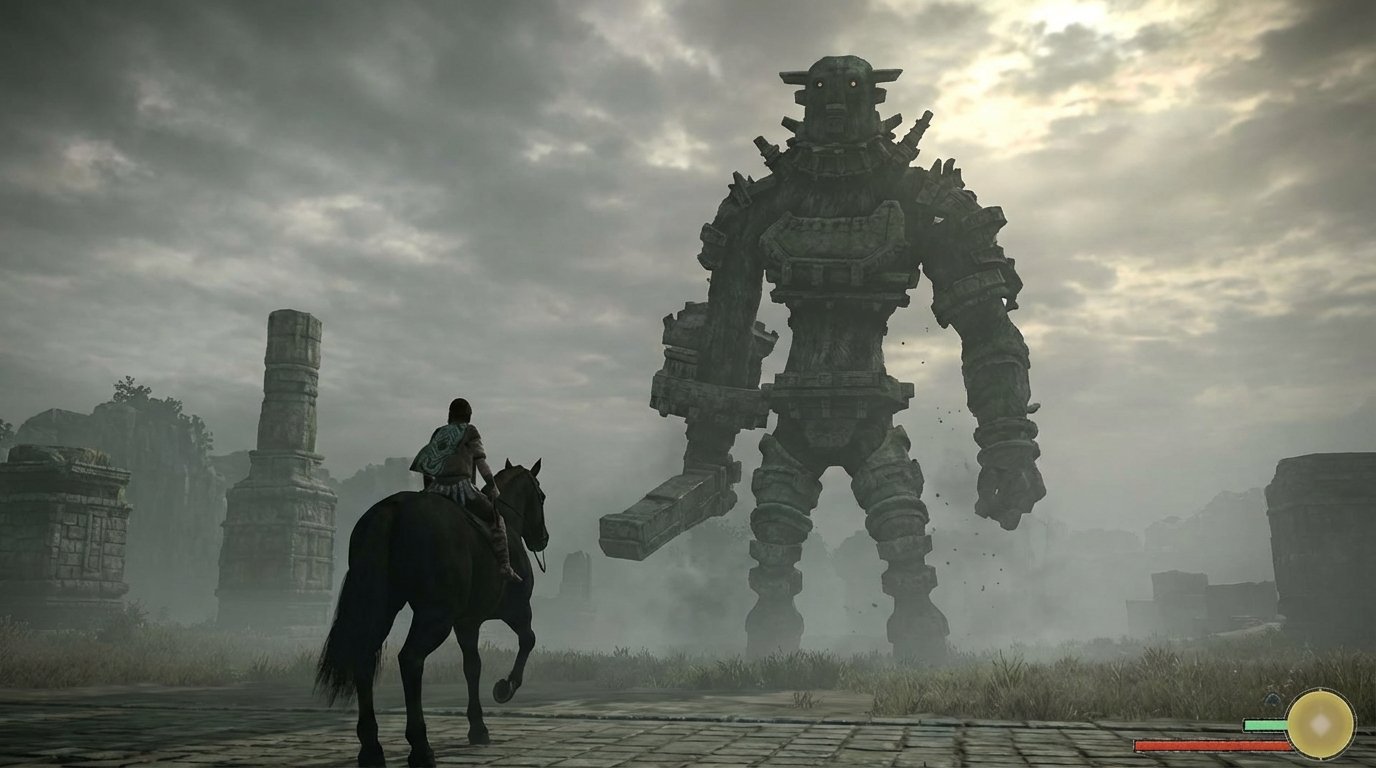 Shadow of the Colossus game screenshot