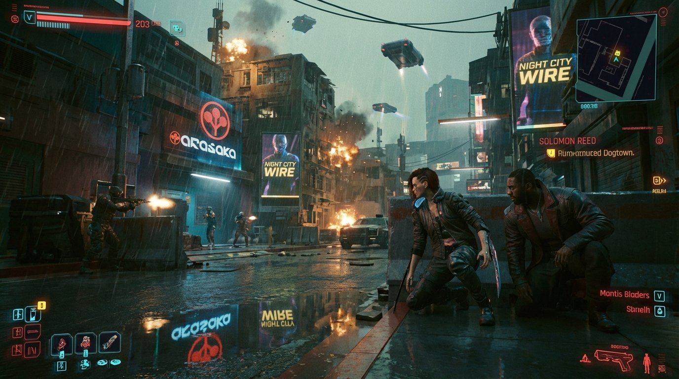 Cyberpunk 2077: Phantom Liberty game screenshot