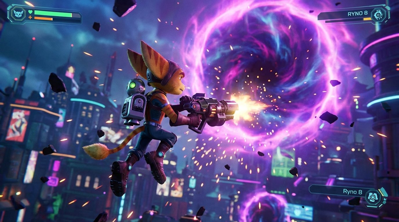 Ratchet & Clank: Rift Apart game screenshot