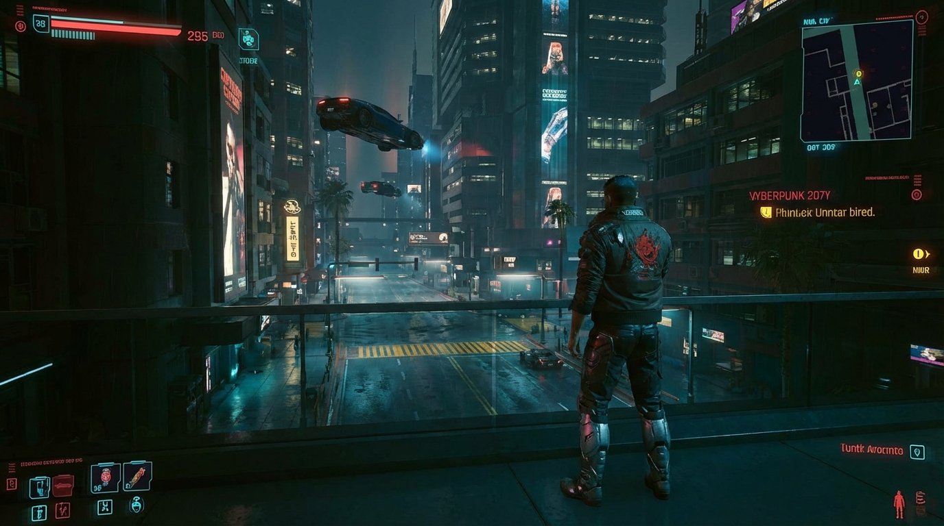 Cyberpunk 2077 game screenshot