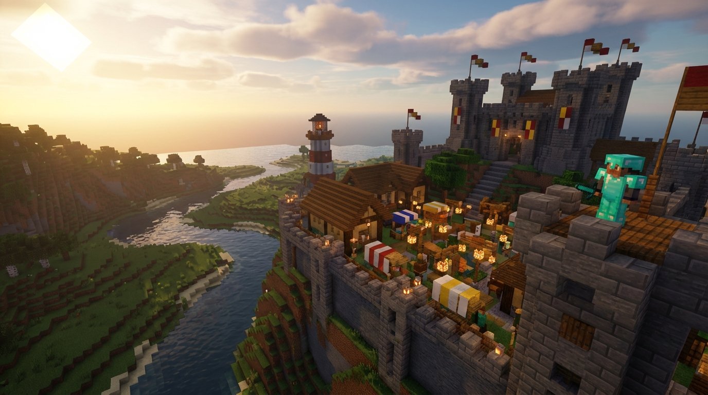Minecraft game screenshot