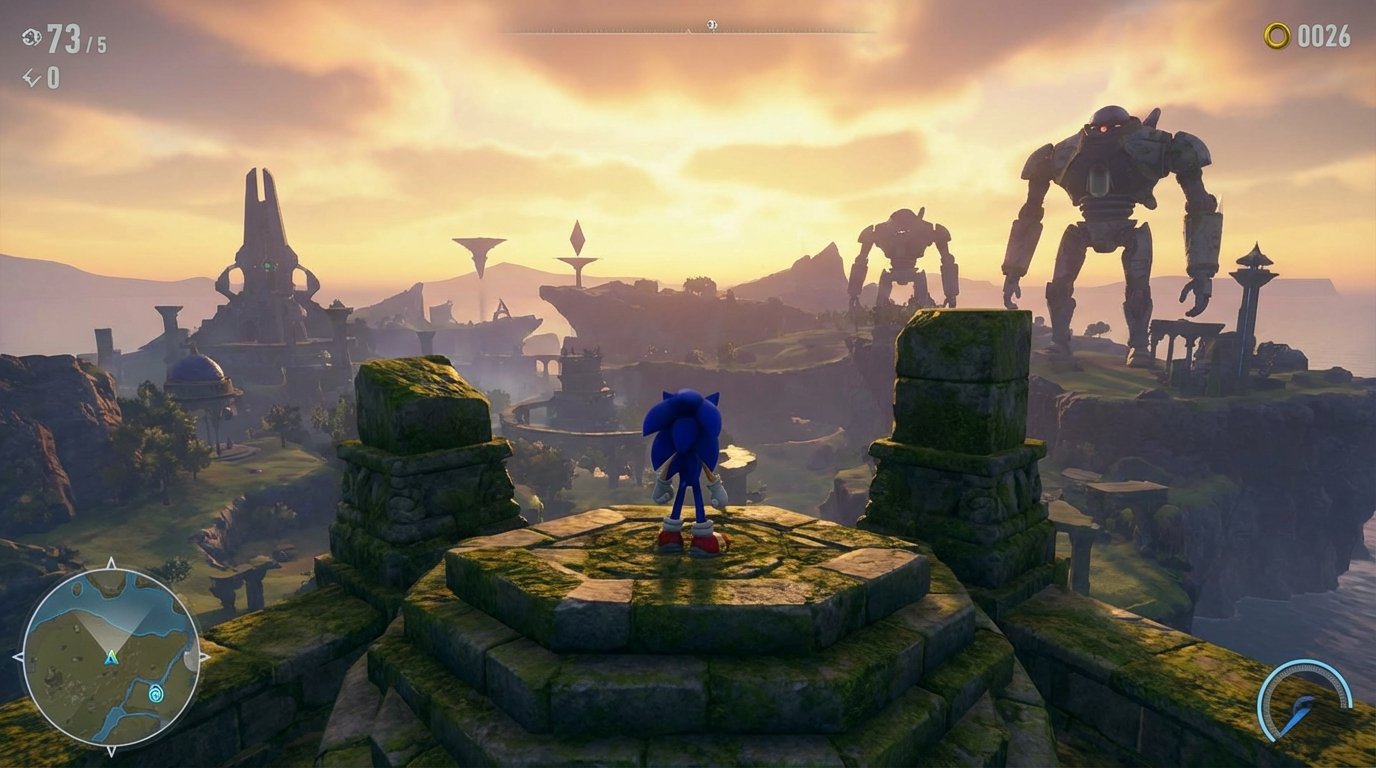 Sonic Frontiers game screenshot