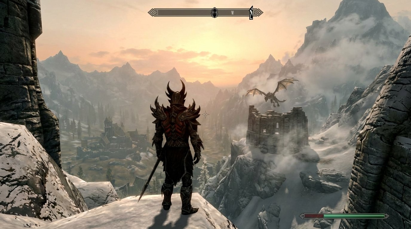 The Elder Scrolls V: Skyrim game screenshot