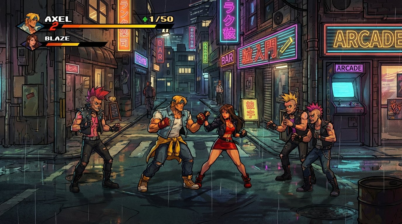 Streets of Rage 4 game screenshot