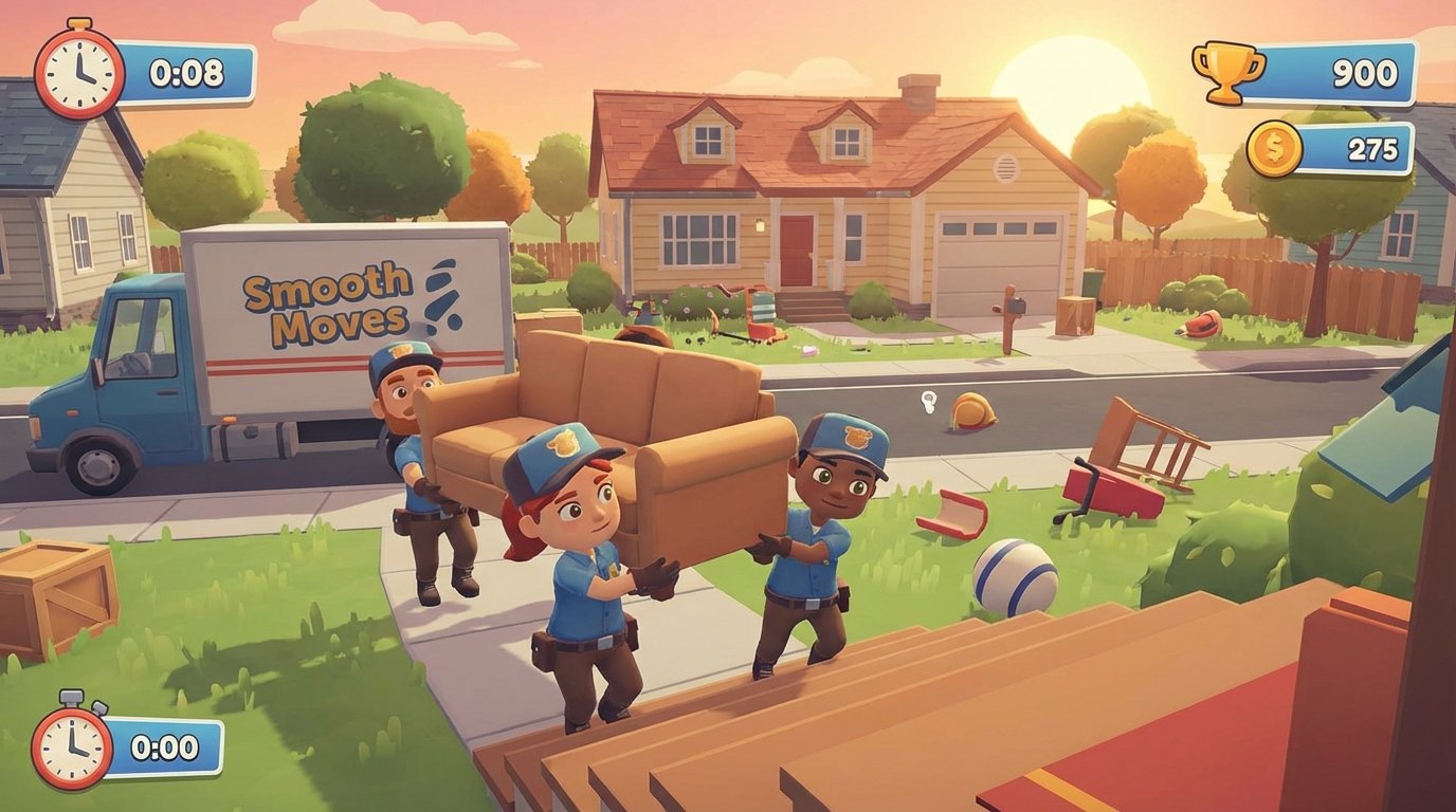 Moving Out game screenshot