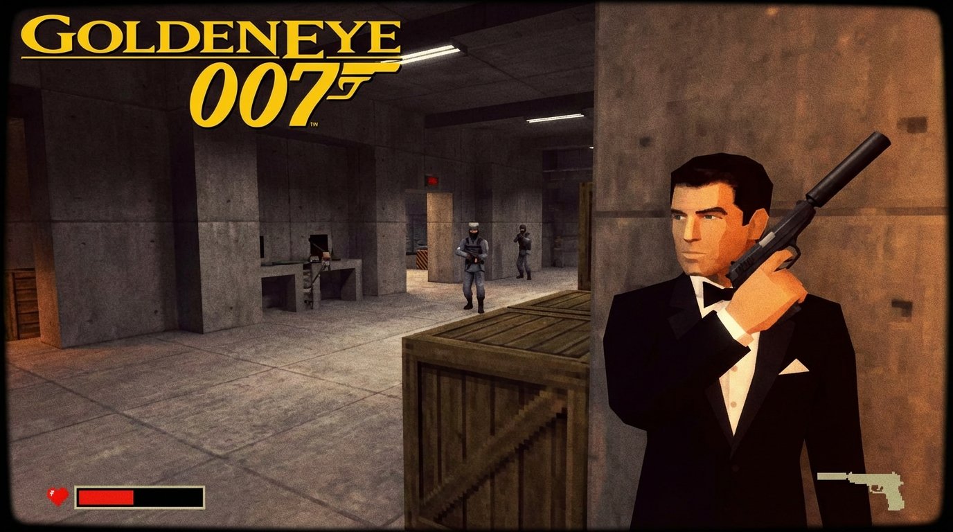 GoldenEye 007 game screenshot