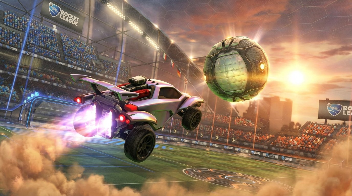 Rocket League game screenshot
