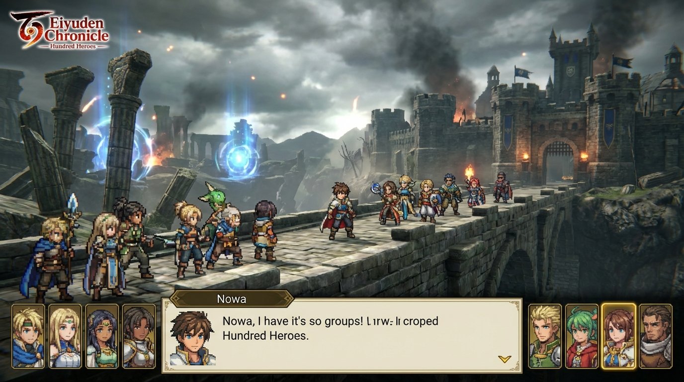 Eiyuden Chronicle: Hundred Heroes game screenshot