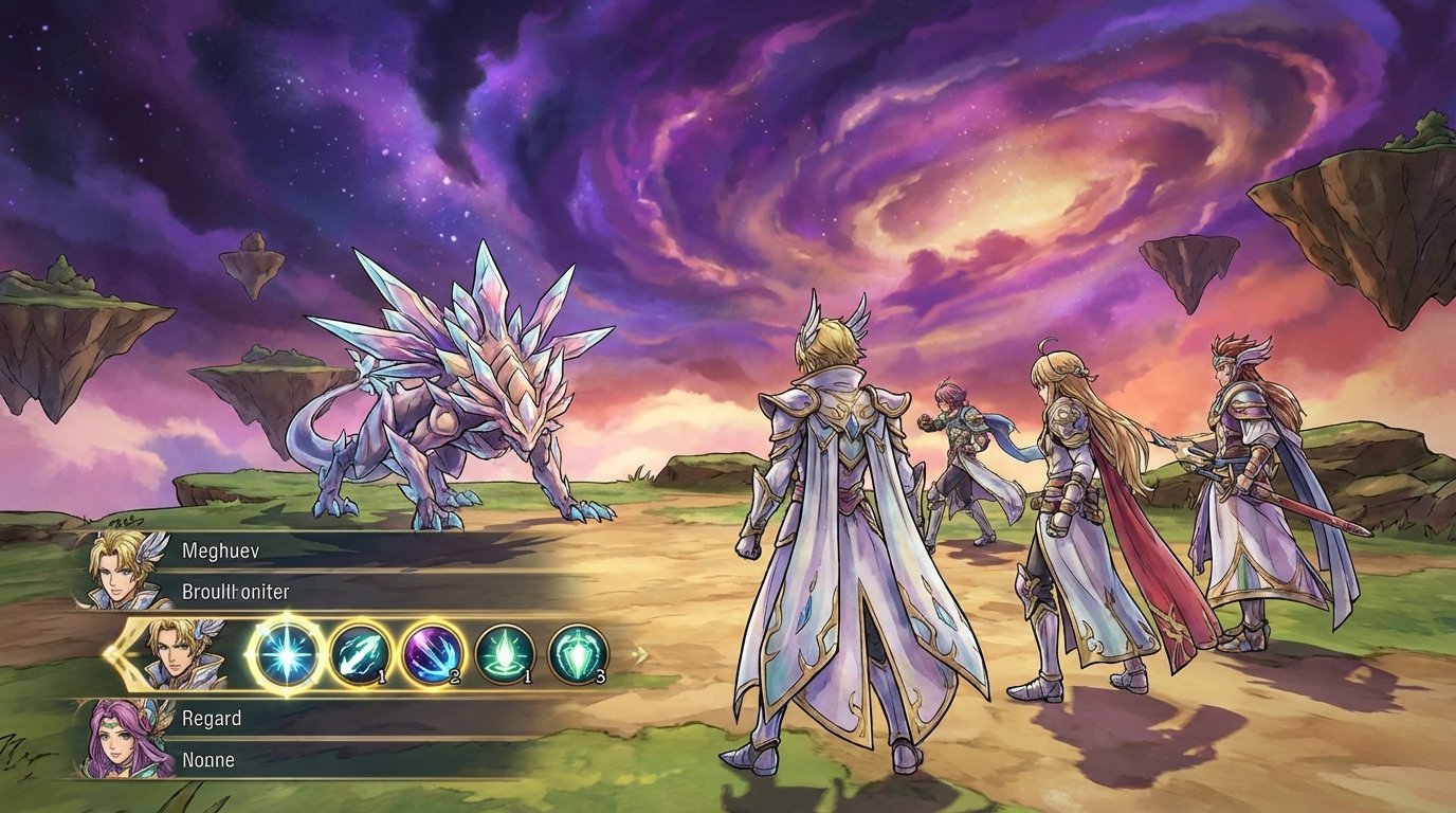 SaGa Emerald Beyond game screenshot