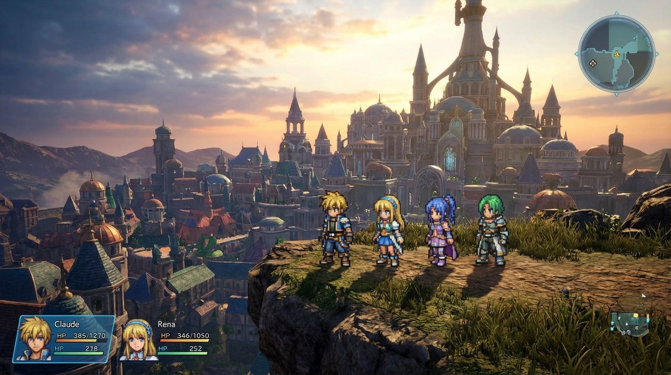 Star Ocean: The Second Story R game screenshot