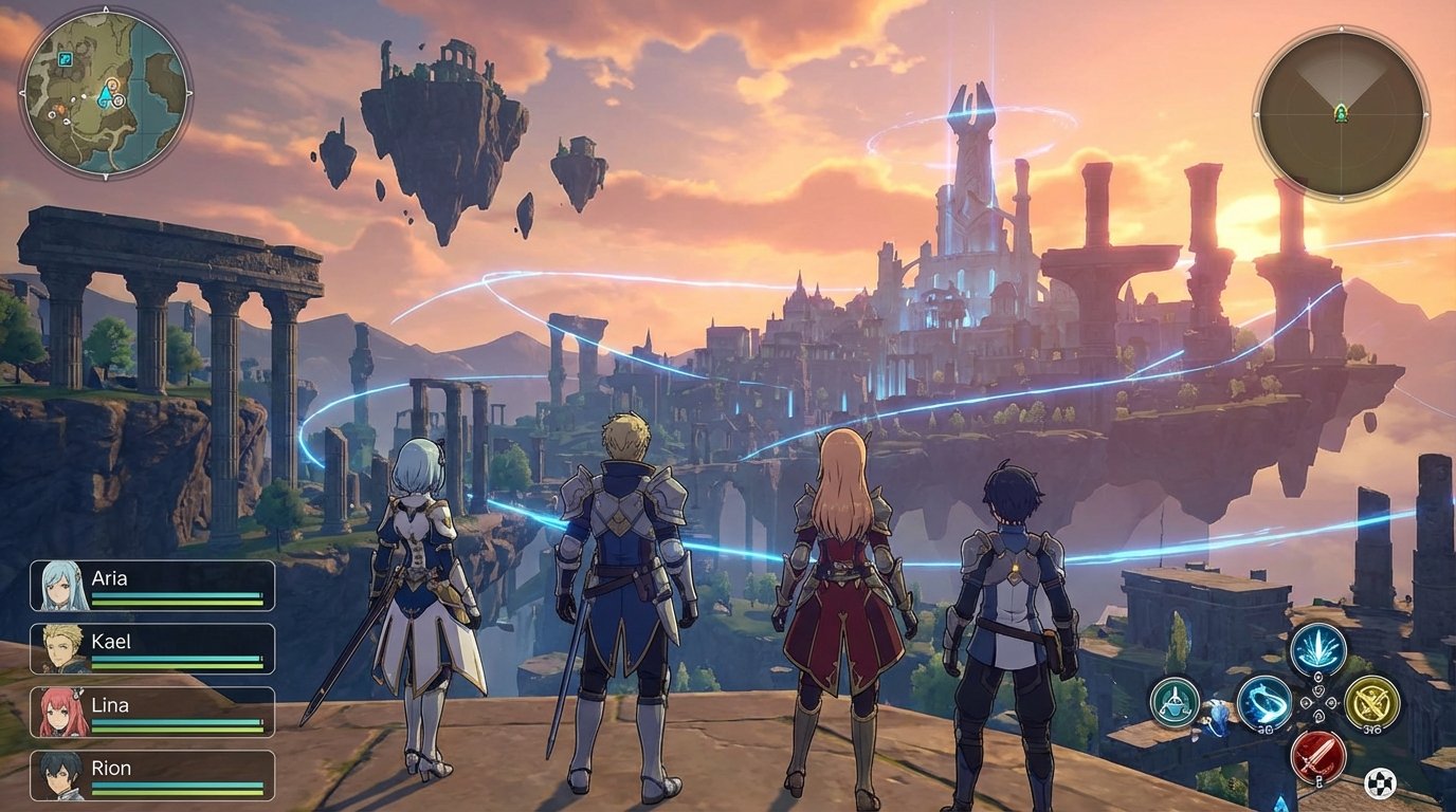 Blue Protocol game screenshot