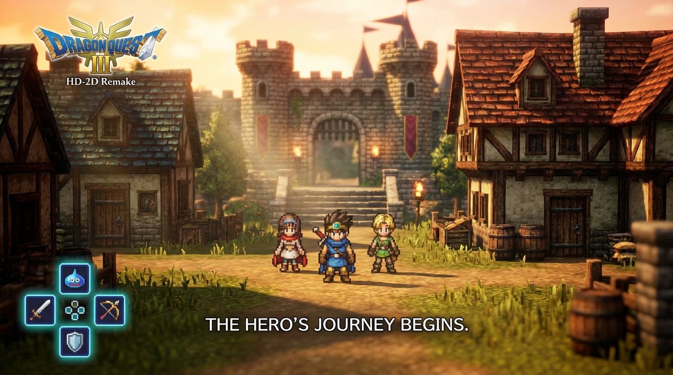 Dragon Quest III HD-2D Remake game screenshot