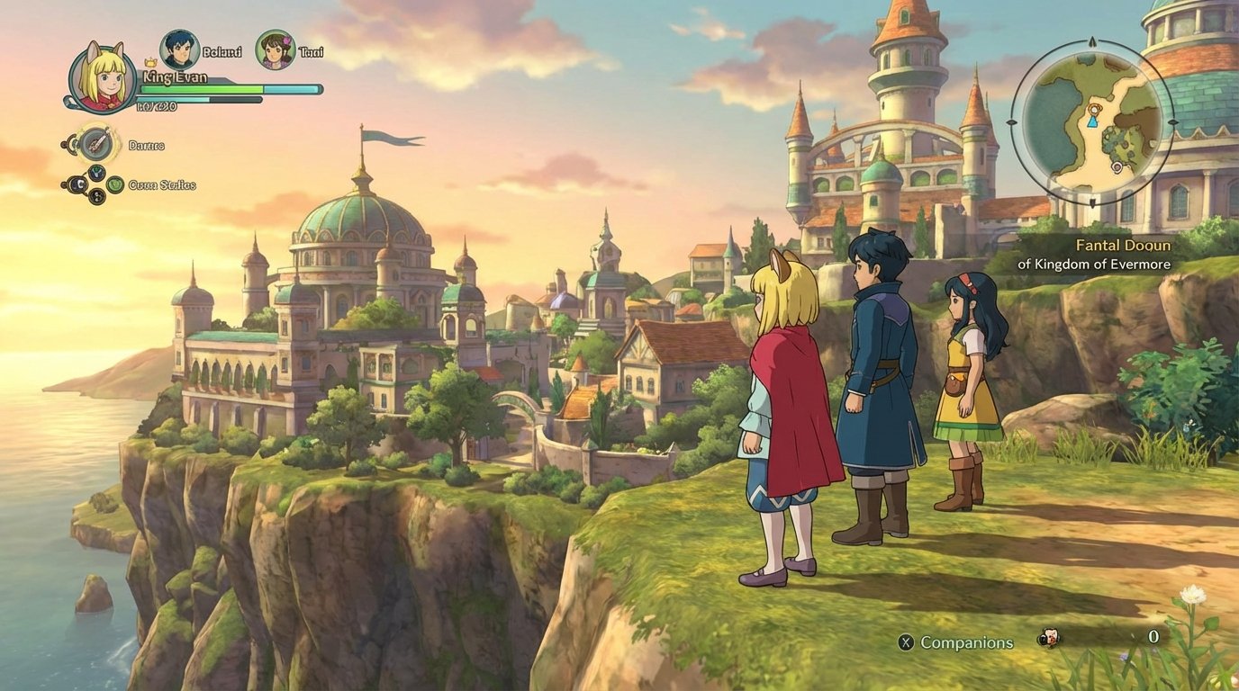 Ni no Kuni II: Revenant Kingdom game screenshot