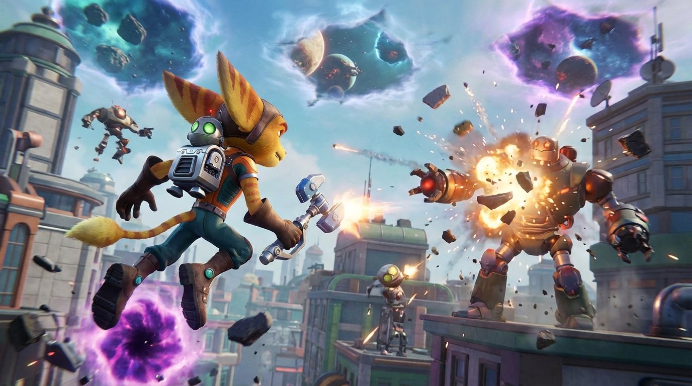 Ratchet & Clank: Rift Apart game screenshot