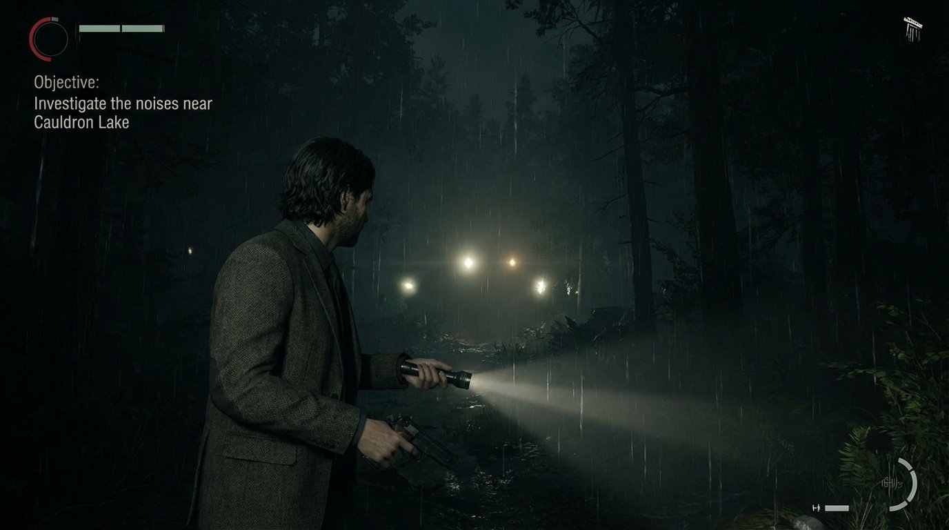 Alan Wake 2 game screenshot