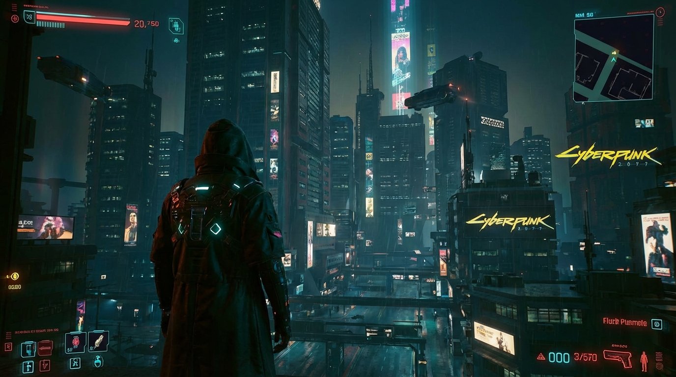 Cyberpunk 2077 game screenshot