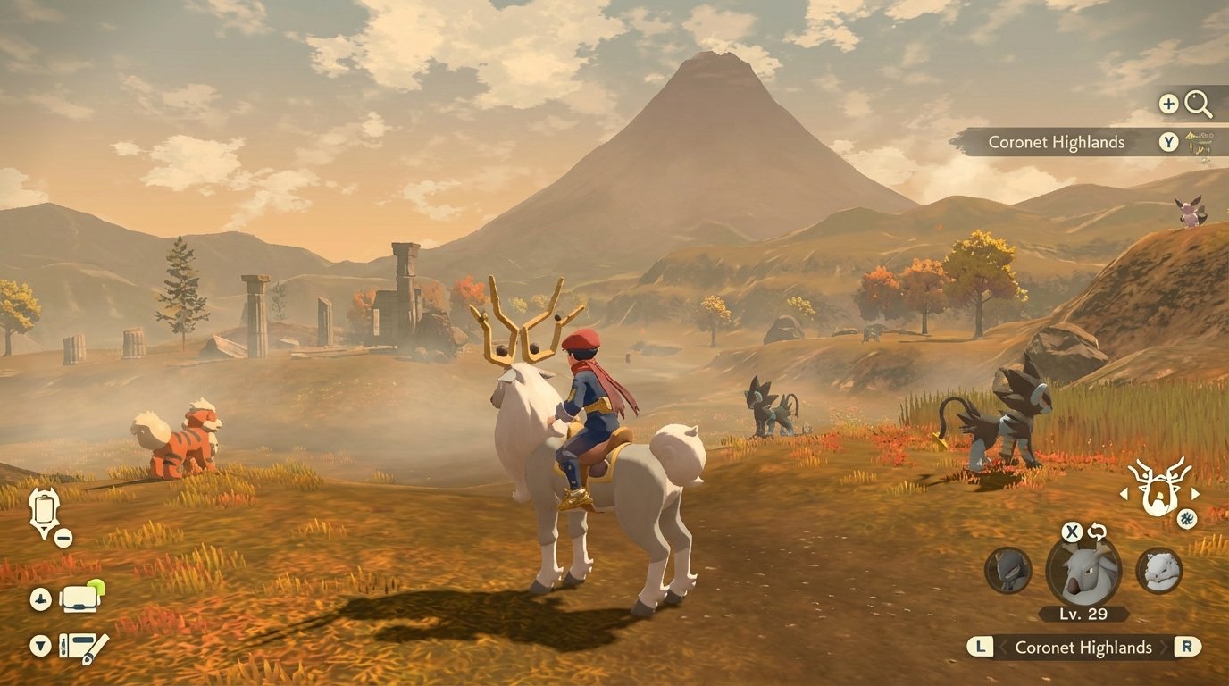 Pokémon Legends: Arceus game screenshot