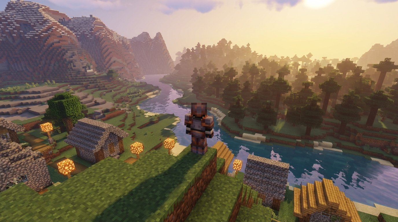 Minecraft game screenshot