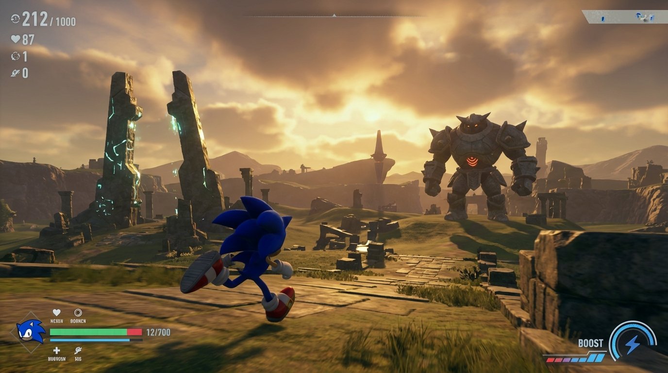 Sonic Frontiers game screenshot