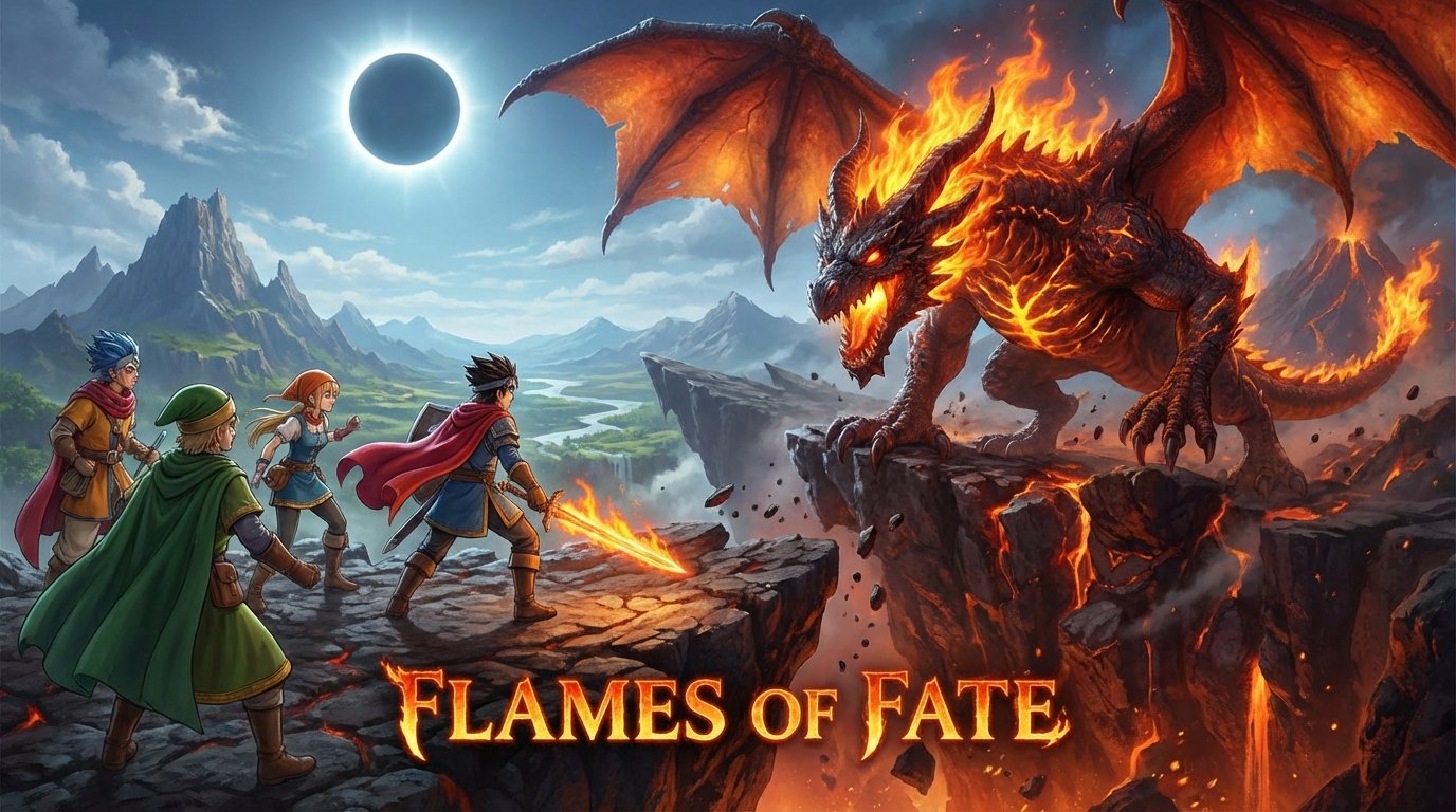 Dragon Quest XII: The Flames of Fate game screenshot