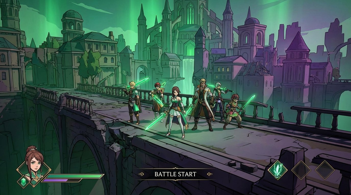 SaGa Emerald Beyond game screenshot