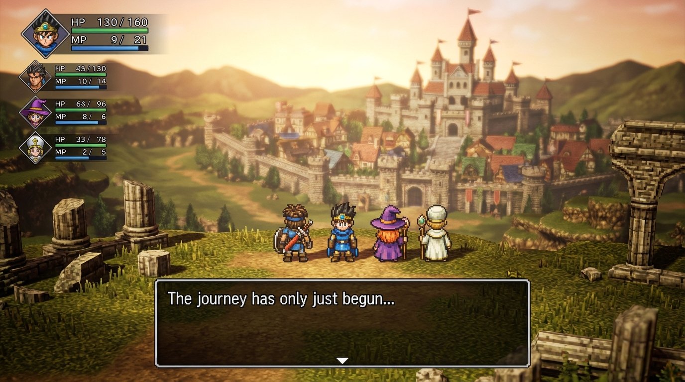 Dragon Quest III HD-2D Remake game screenshot