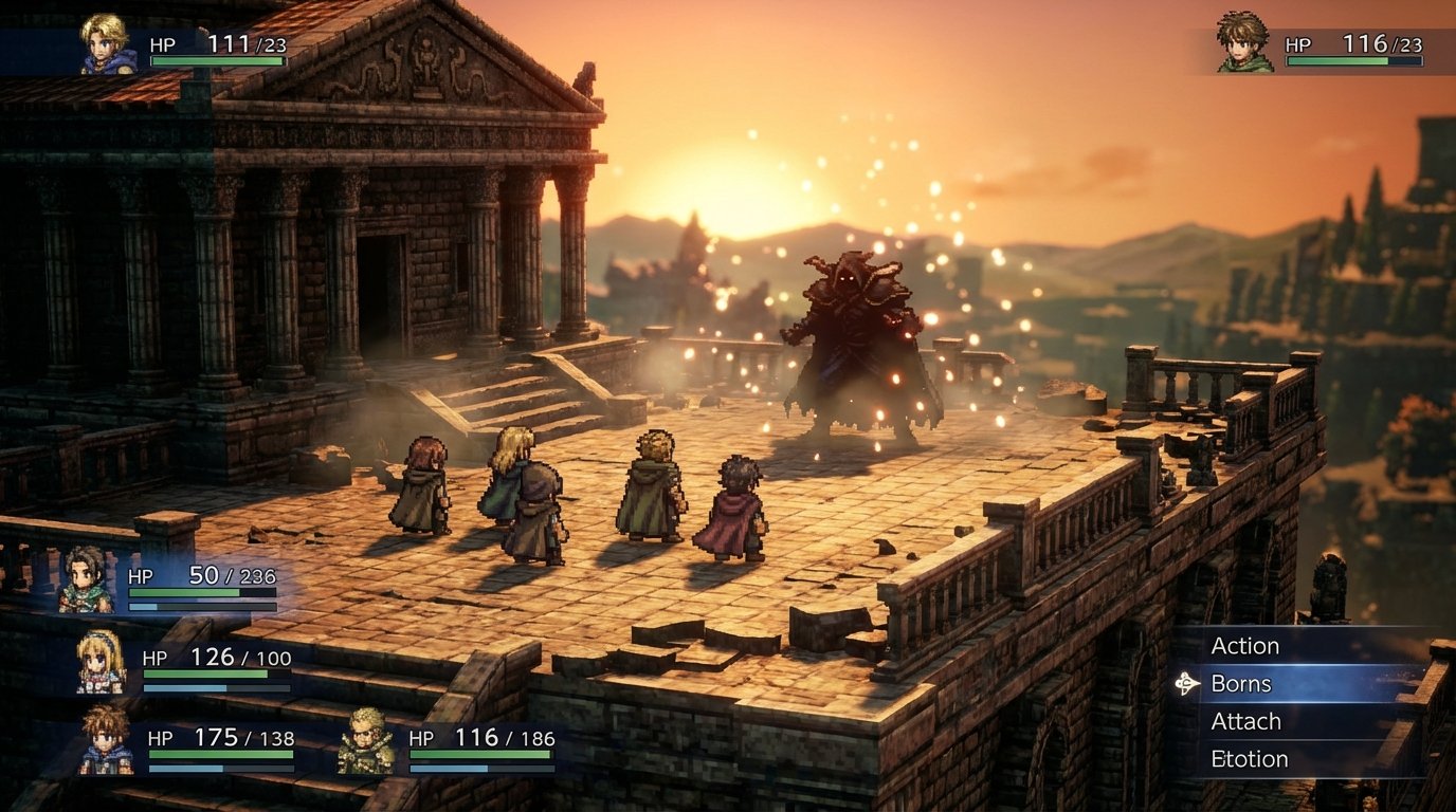 Live A Live game screenshot