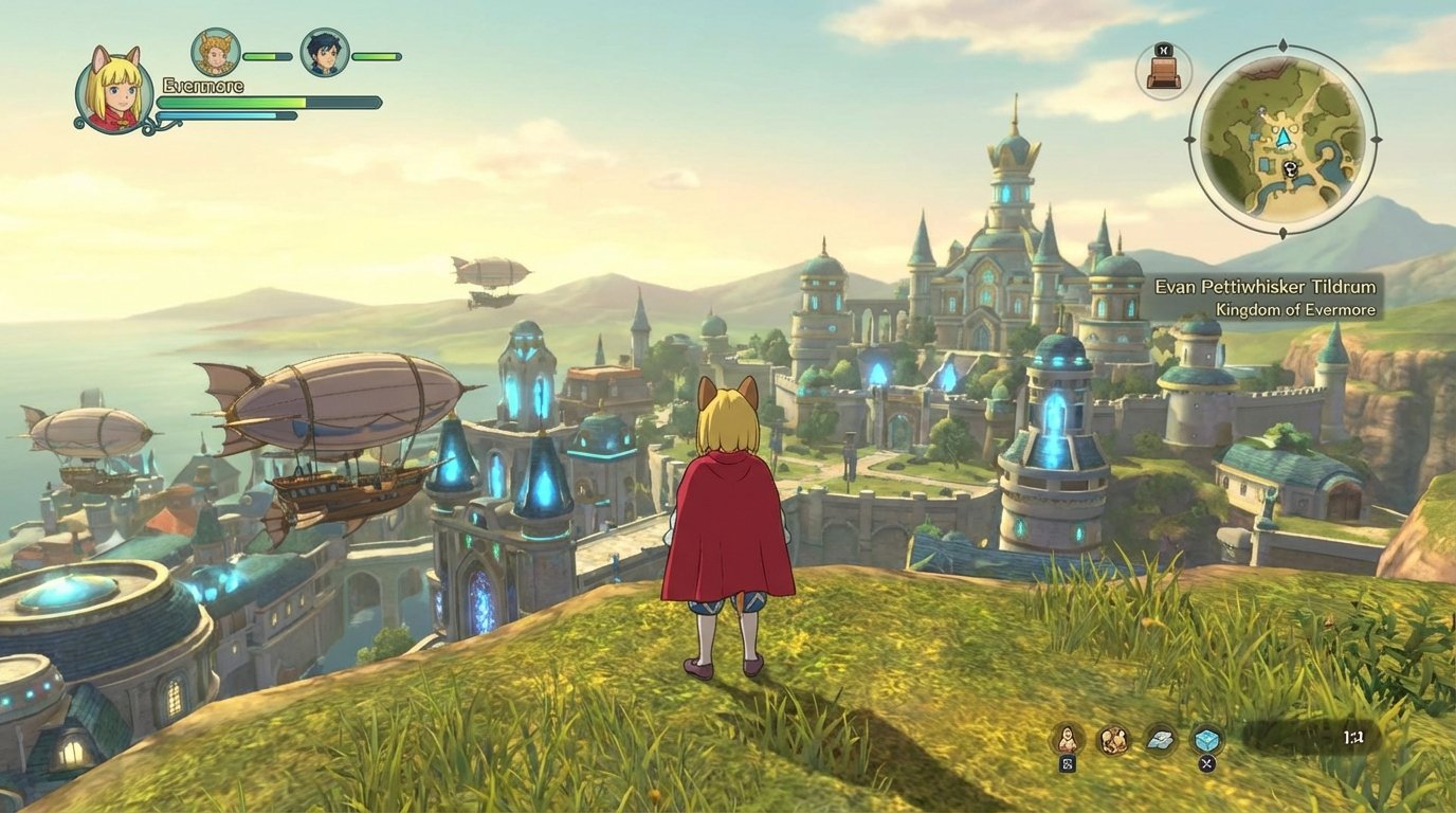 Ni no Kuni II: Revenant Kingdom game screenshot