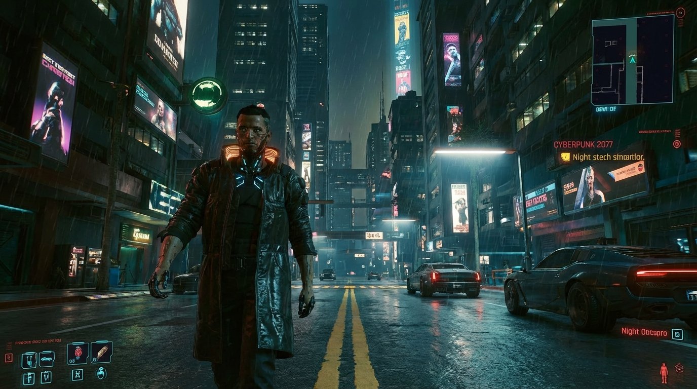 Cyberpunk 2077 game screenshot