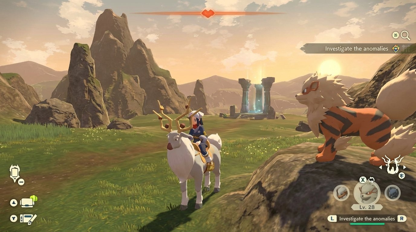 Pokémon Legends: Arceus game screenshot