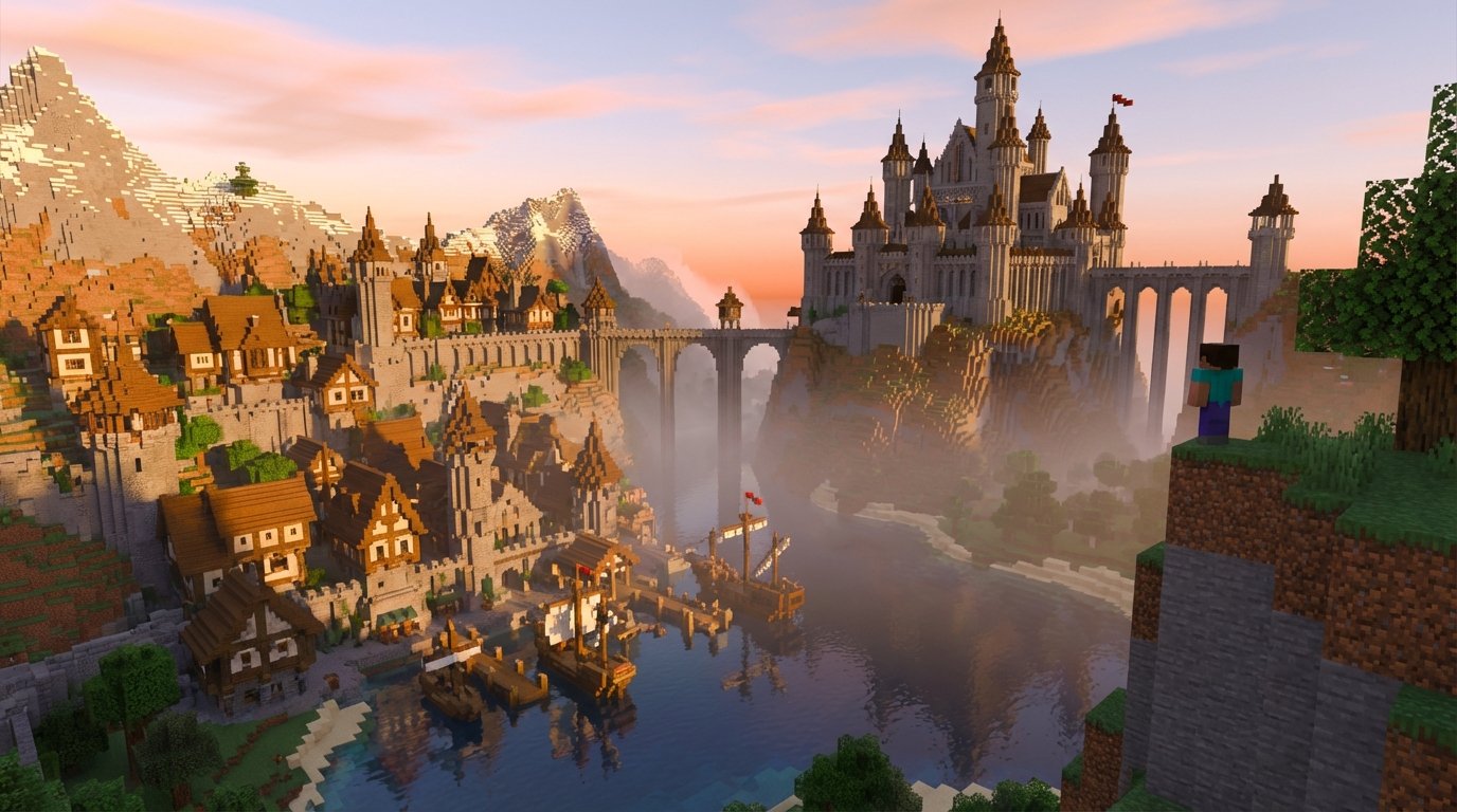 Minecraft game screenshot