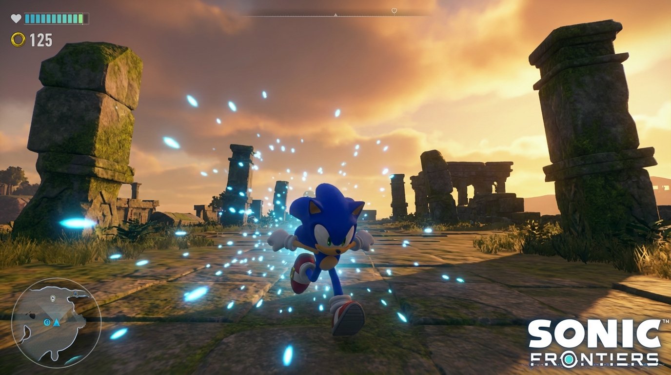 Sonic Frontiers game screenshot