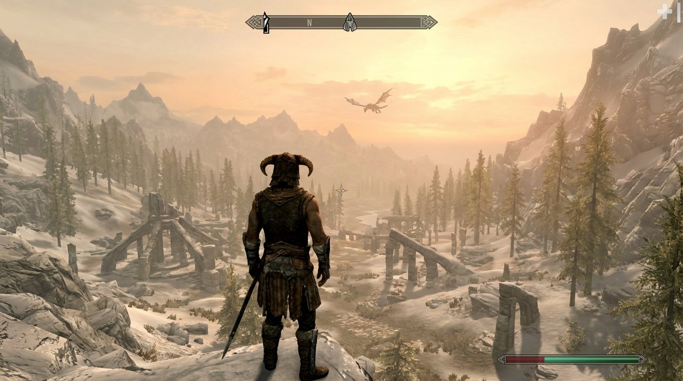 The Elder Scrolls V: Skyrim game screenshot