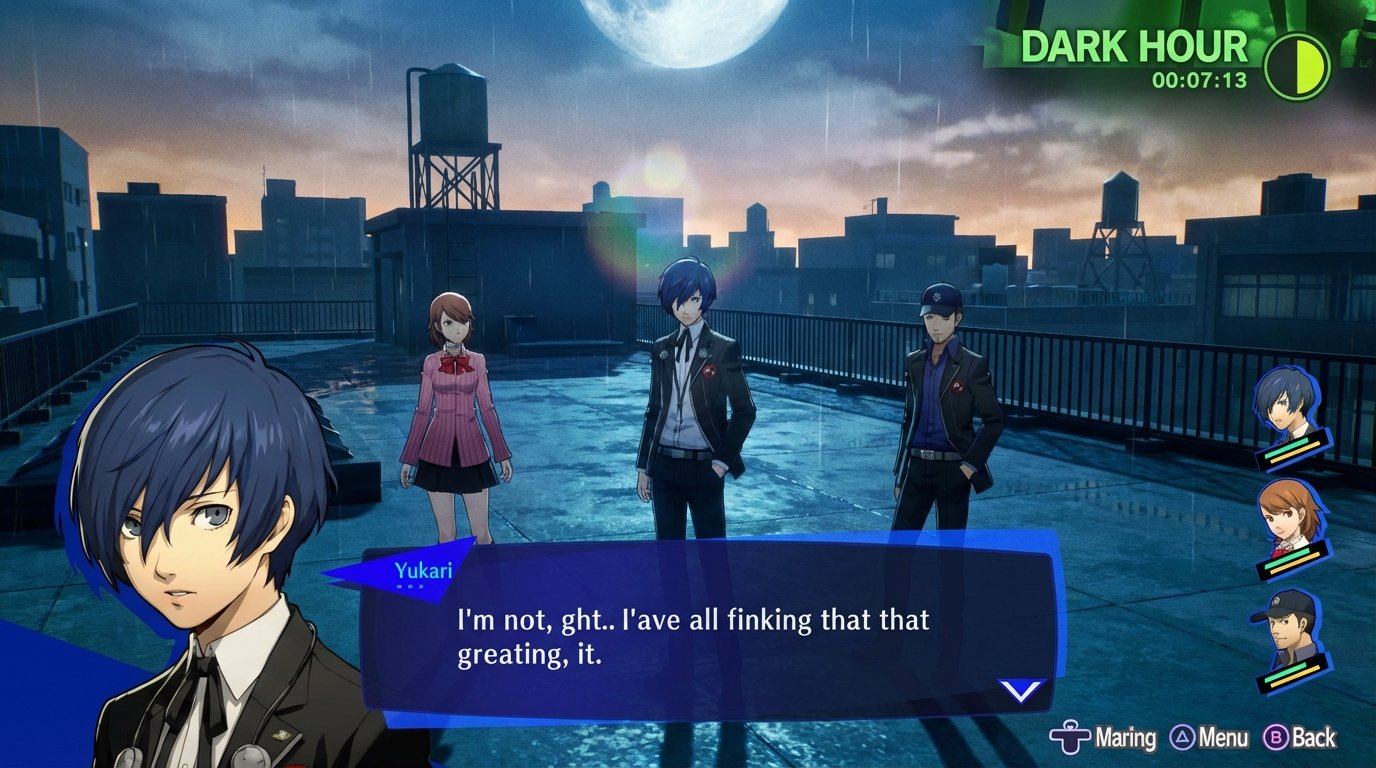 Persona 3 Reload game screenshot