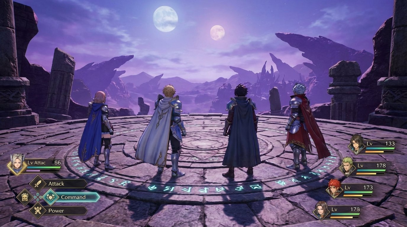 SaGa Emerald Beyond game screenshot