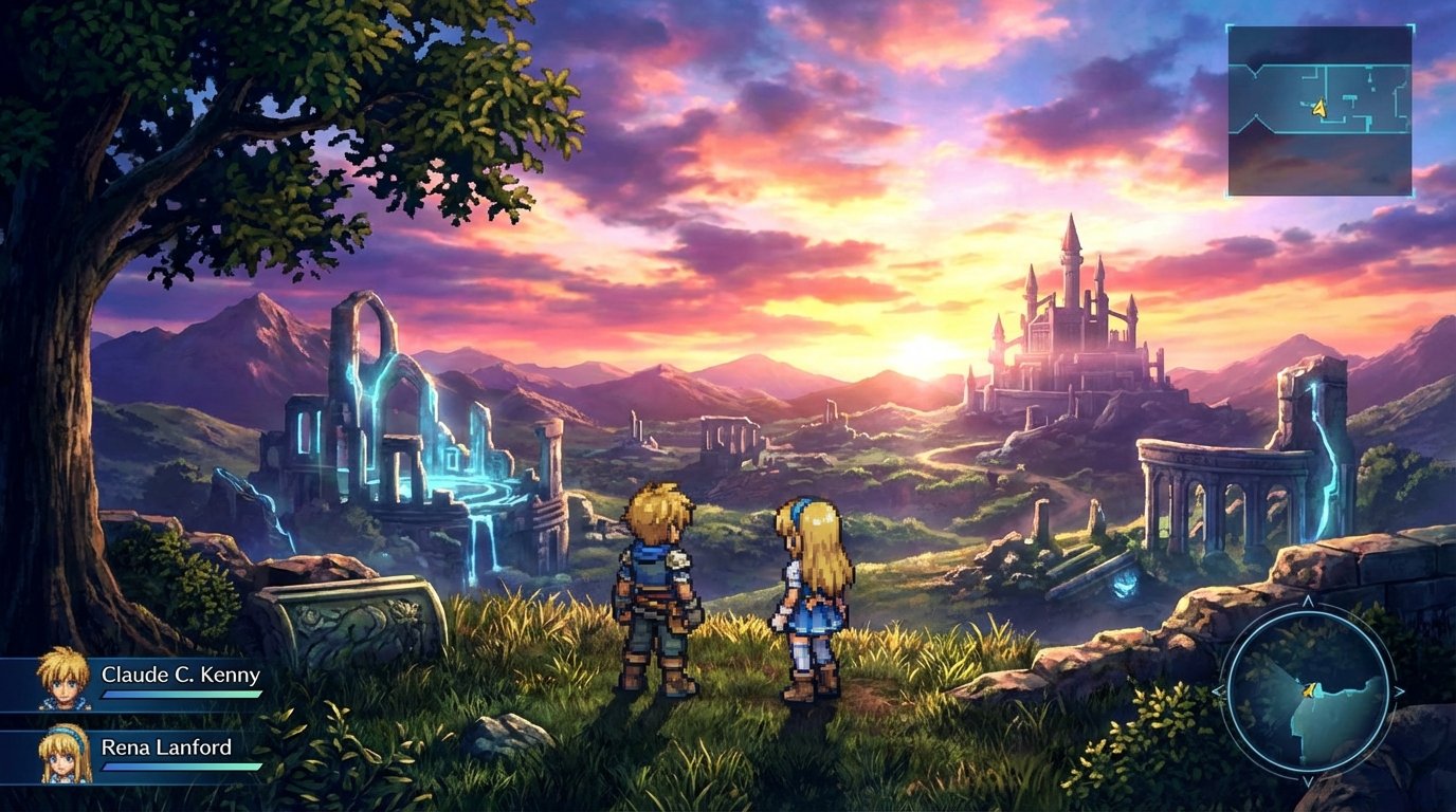 Star Ocean: The Second Story R game screenshot