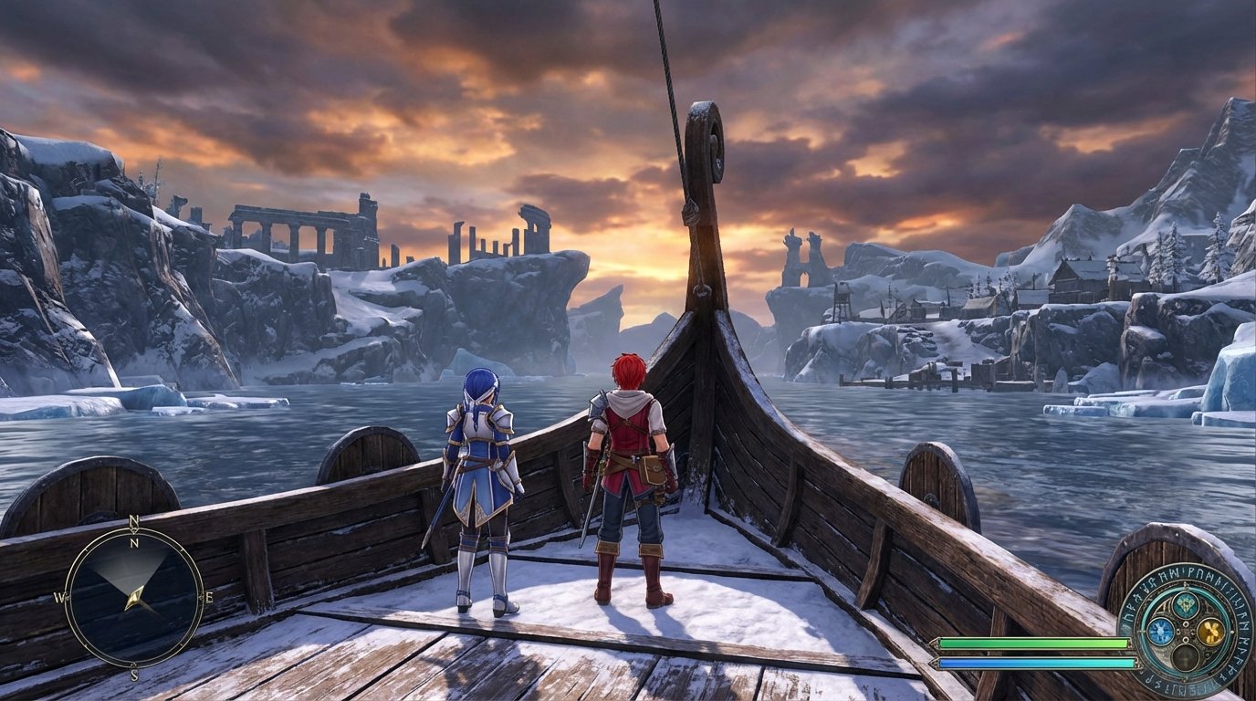 Ys X: Nordics game screenshot