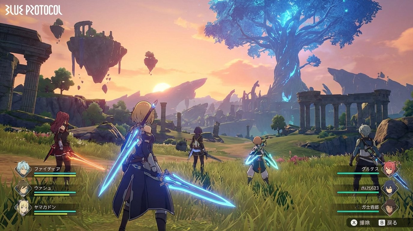 Blue Protocol game screenshot