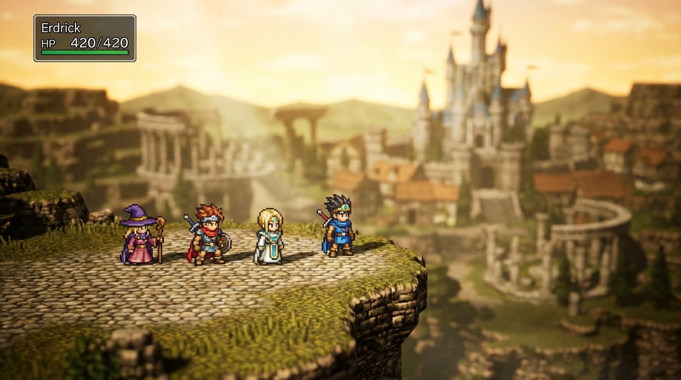 Dragon Quest III HD-2D Remake game screenshot