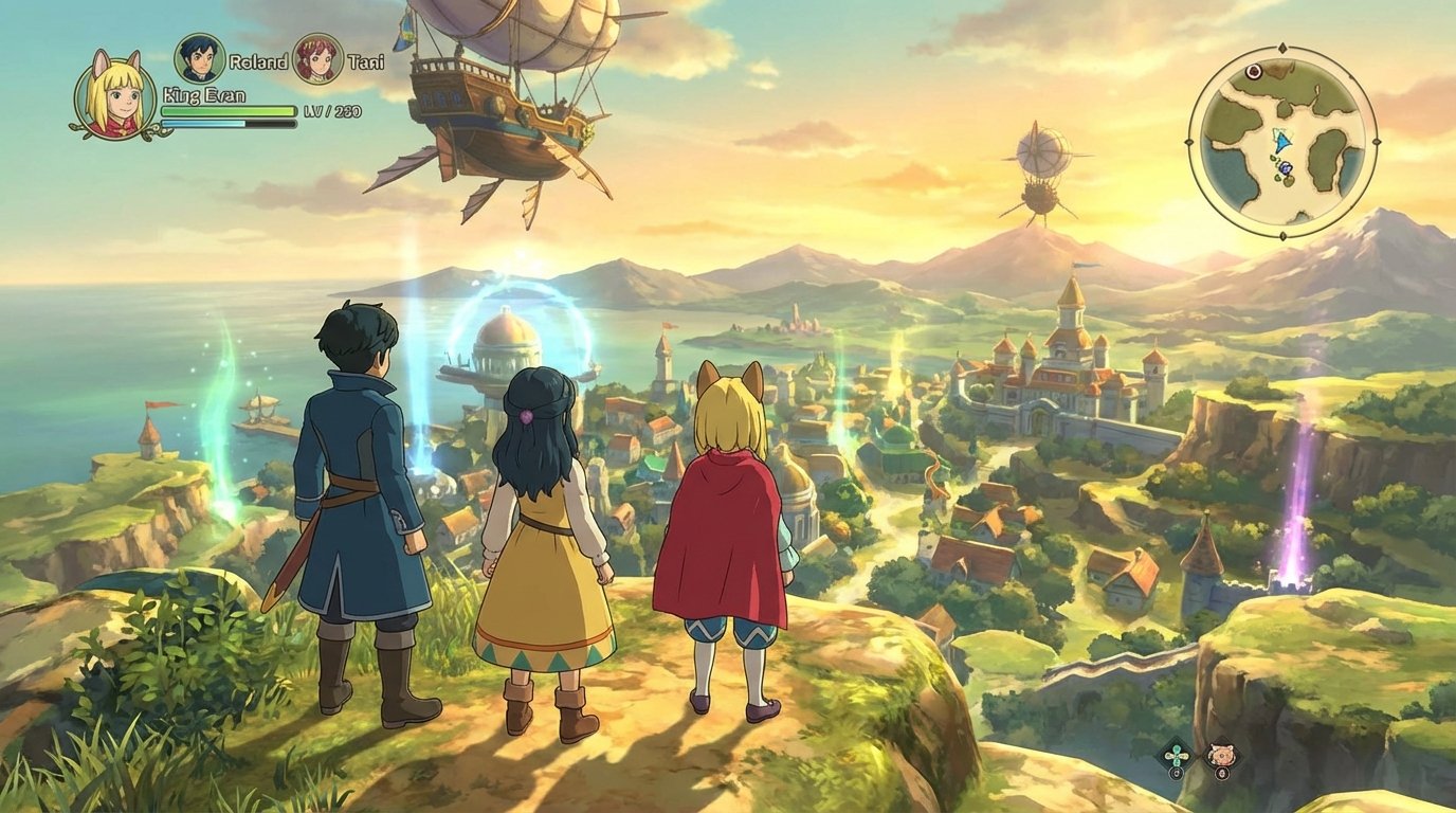 Ni no Kuni II: Revenant Kingdom game screenshot