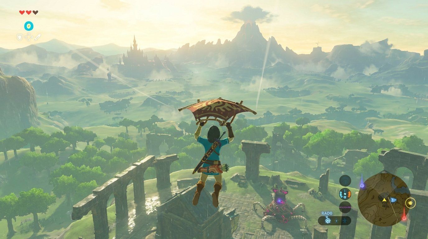 The Legend of Zelda: Breath of the Wild game screenshot