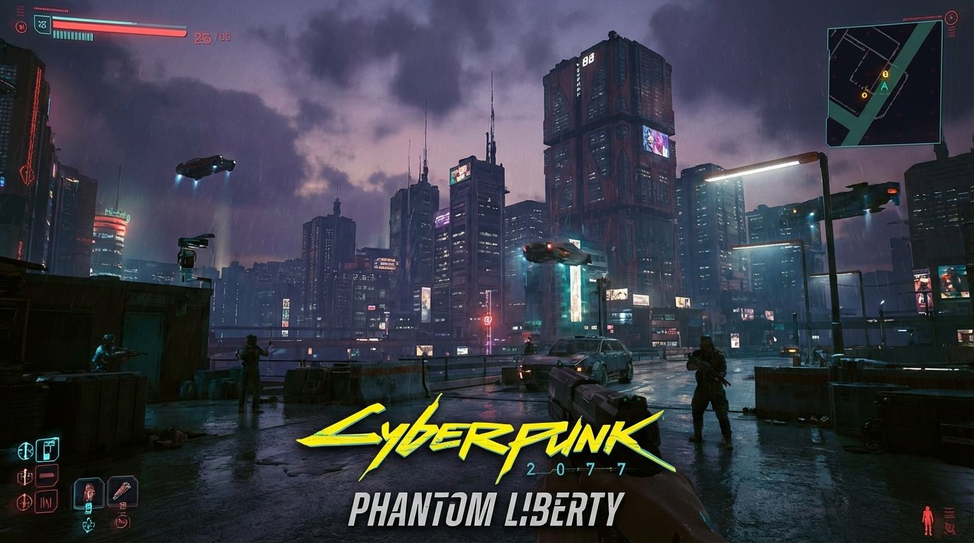 Cyberpunk 2077: Phantom Liberty game screenshot