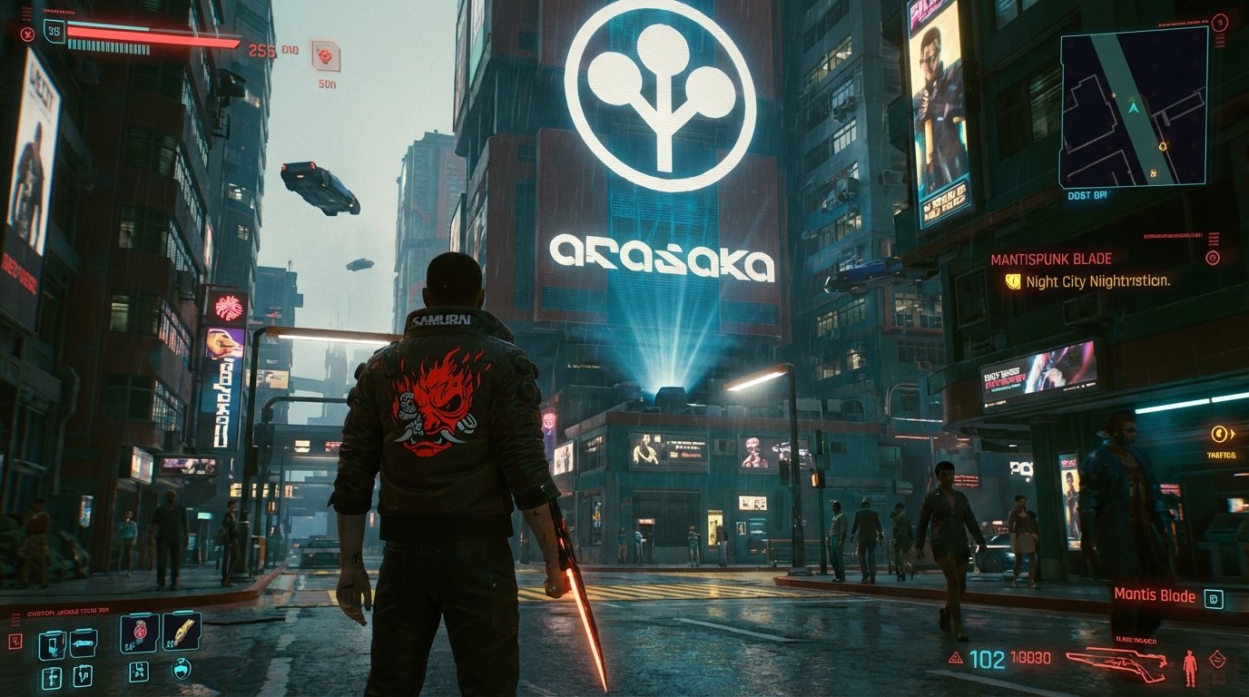 Cyberpunk 2077 game screenshot