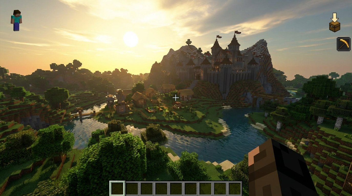 Minecraft game screenshot