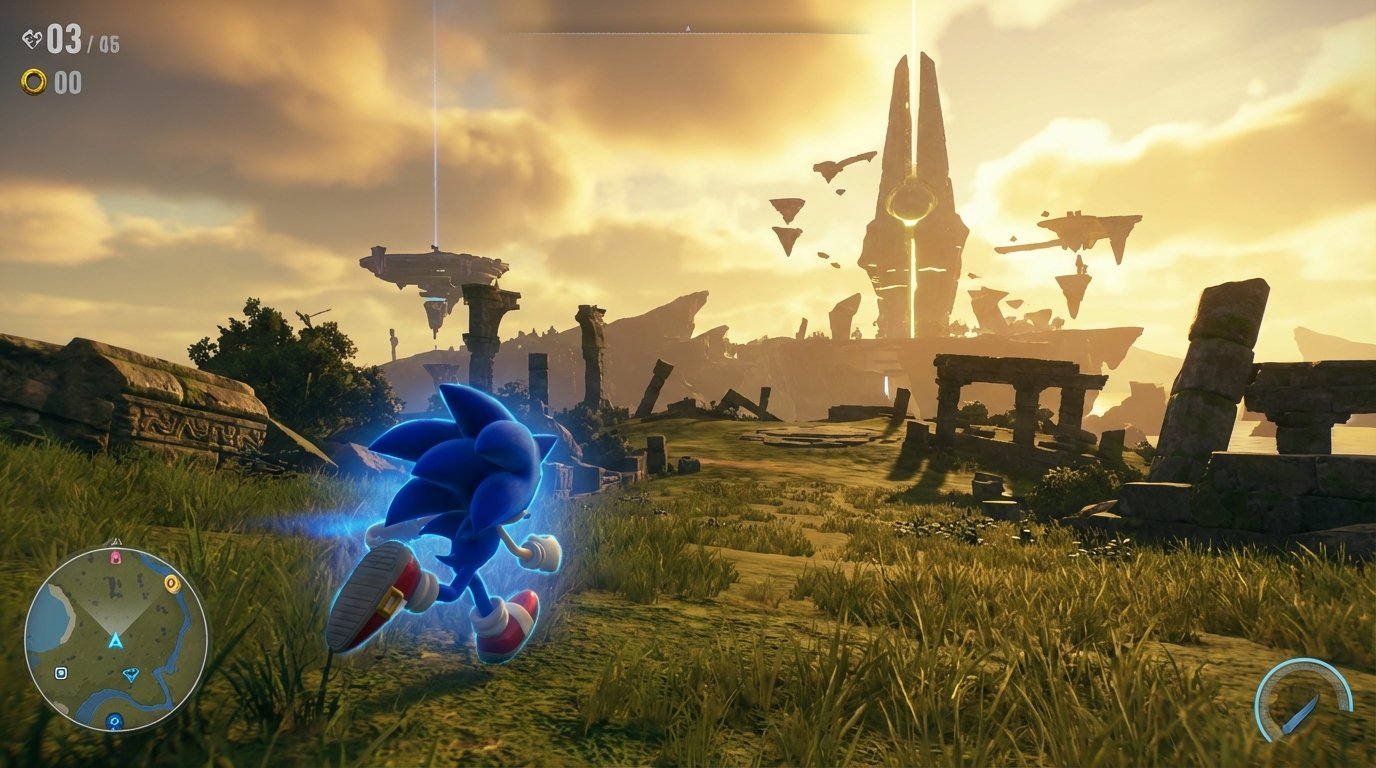 Sonic Frontiers game screenshot