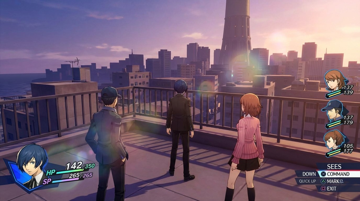 Persona 3 Reload game screenshot
