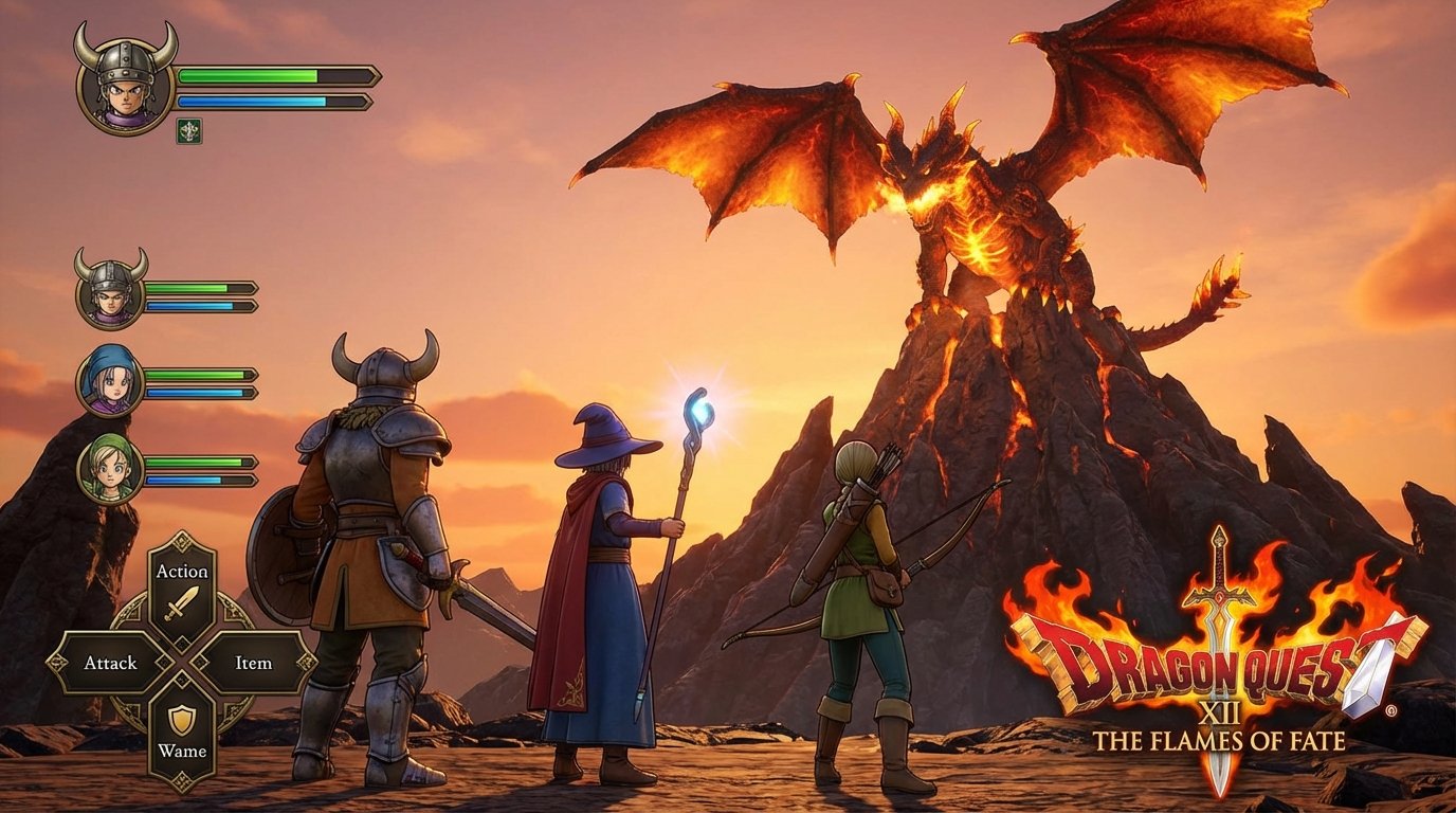 Dragon Quest XII: The Flames of Fate game screenshot