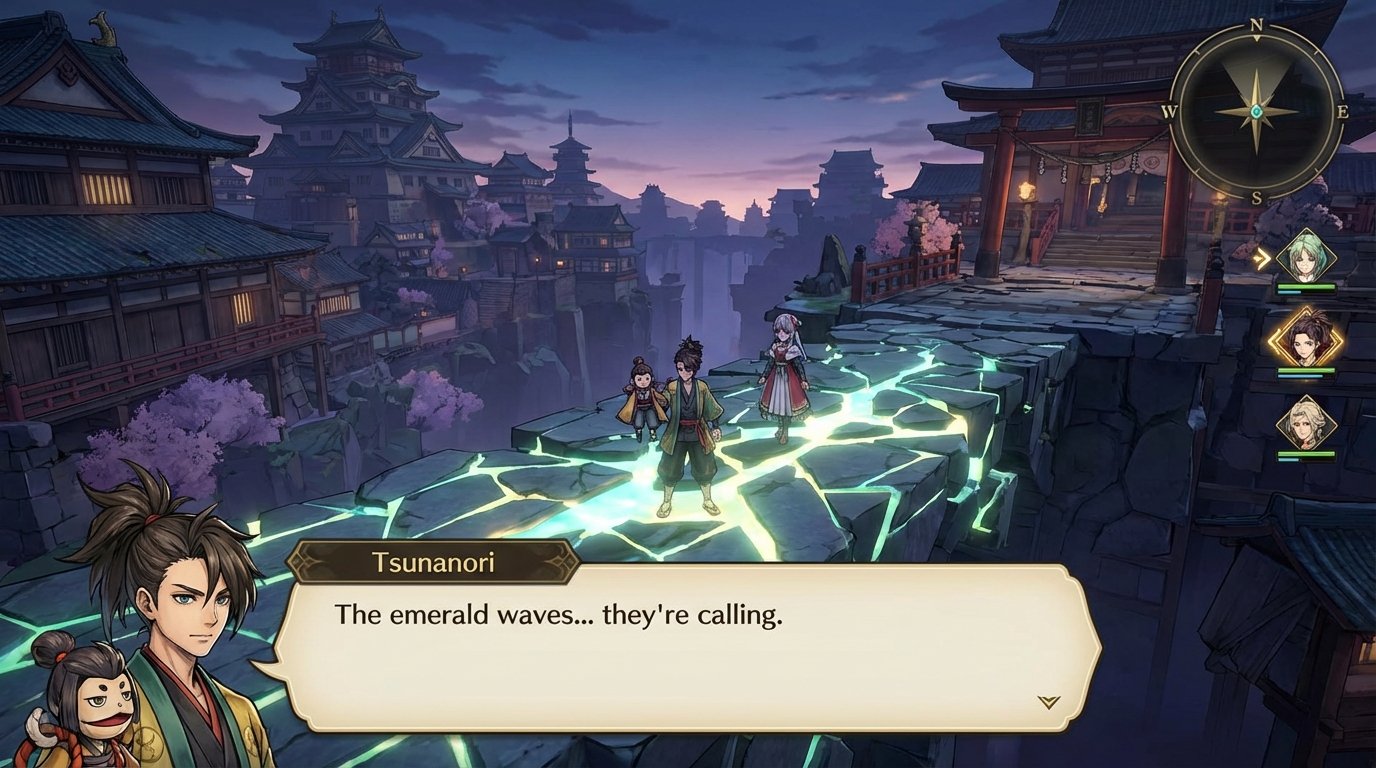 SaGa Emerald Beyond game screenshot